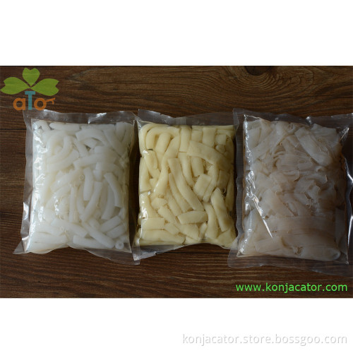Glucomannan noodles, heart healthy diet pasta, konnyaku shirataki noodles konjac penne